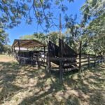 Instalaciones ganaderas Paraguay - Brete y corral de madera para animales