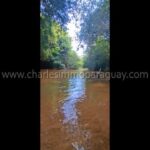 Arroyo del terreno en venta La Colmena Paraguay
