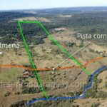Mapa de localización terreno 40 ha La Colmena Paraguay